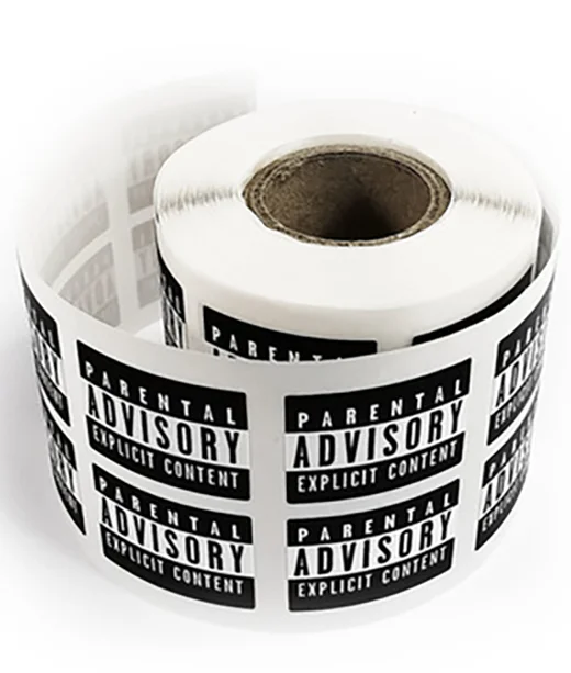 Parental Advisory sticker
